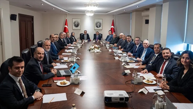 El Consejo de Políticas Jurídicas de la Presidencia se reunió en el Palacio de Çankaya